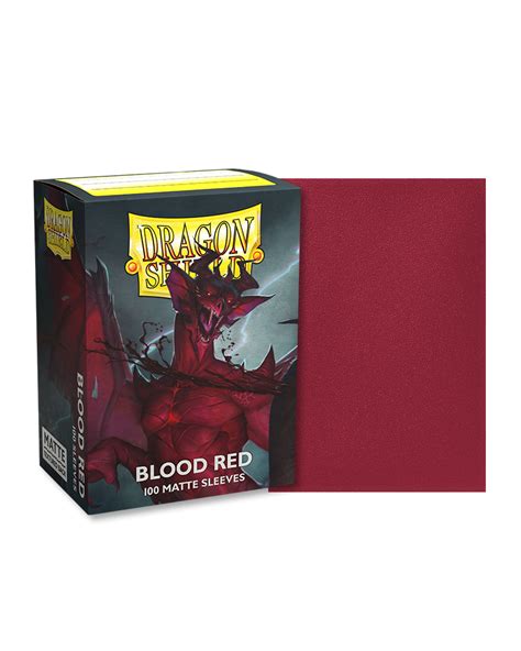 Dragon Shield - Blood Red - Matte