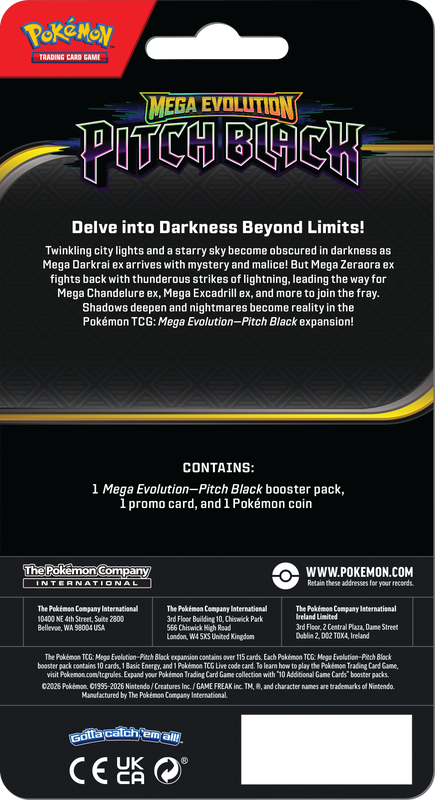 Mega Evolution - Pitch Black Checklane Blister