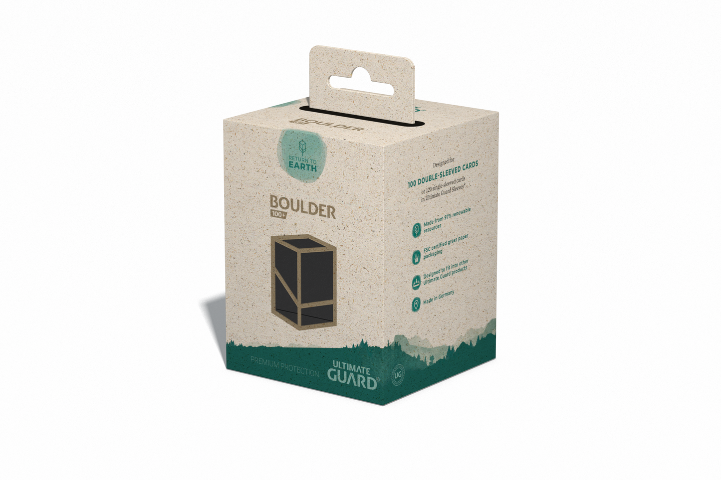 Boulder Deck Box - Black - 100+