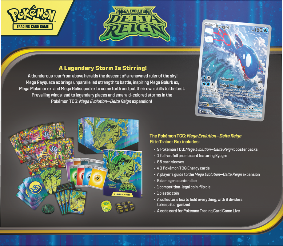Mega Evolution - Delta Reign Elite Trainer Box