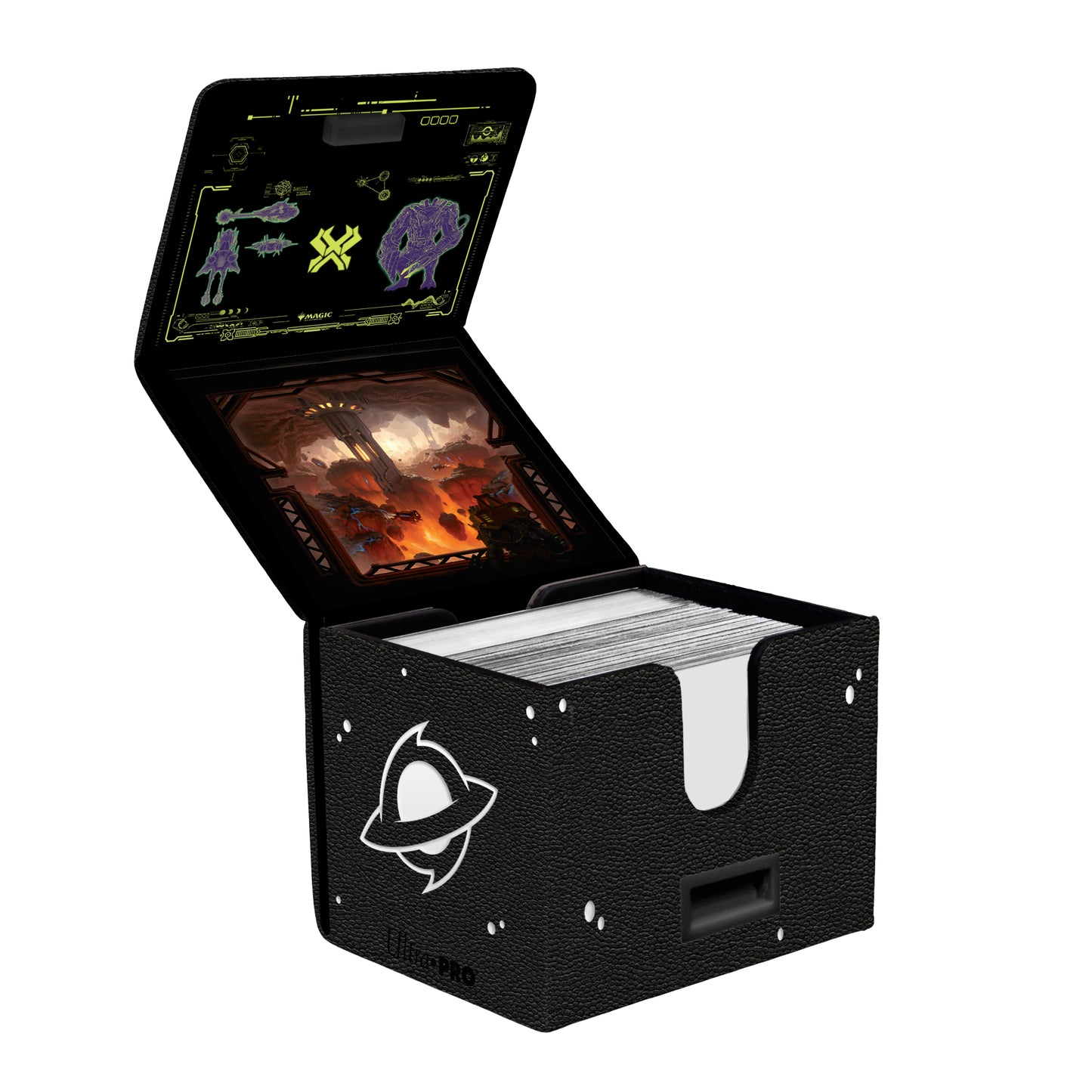 Edge Of Eternities Alcove Edge Premium Deck Box - Red