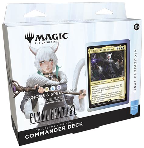 Final Fantasy Commander Deck - Scions And Spellcraft - Collector's Edition