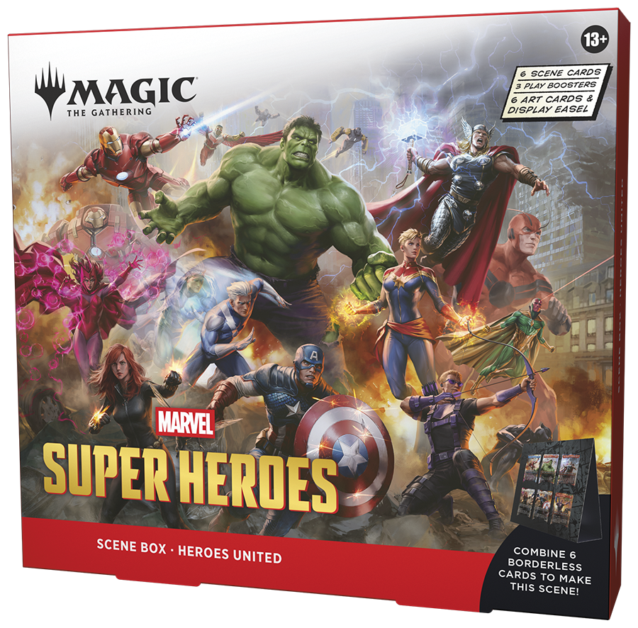 Magic: The Gathering® | Marvel Super Heroes Scene Box - Heroes United