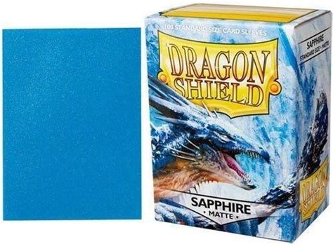 Dragon Shield - Sapphire - Matte