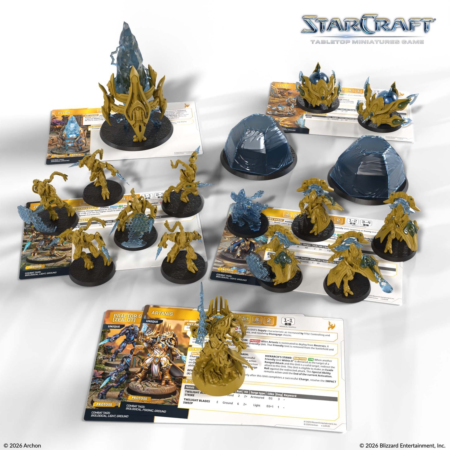 Starcraft Protoss Starter Set - Founder's Edition