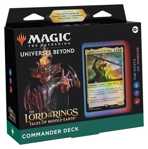 Tales Of Middle Earth Commander Deck - The Hosts Of Mordor