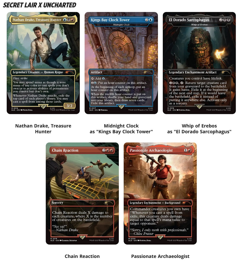 Secret Lair - Uncharted - Saga Of Thieves - None Foil