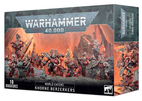 Warhammer 40K World Eaters - Khorne Berzerkers