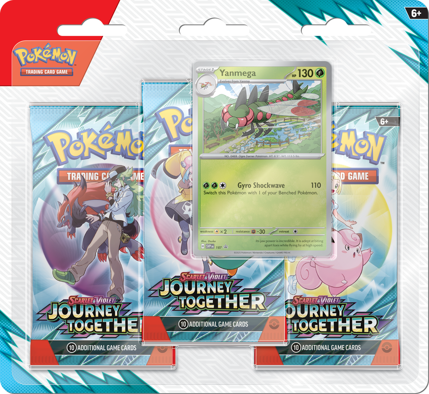 Scarlet & Violet - Journey Together 3 Pack Blister
