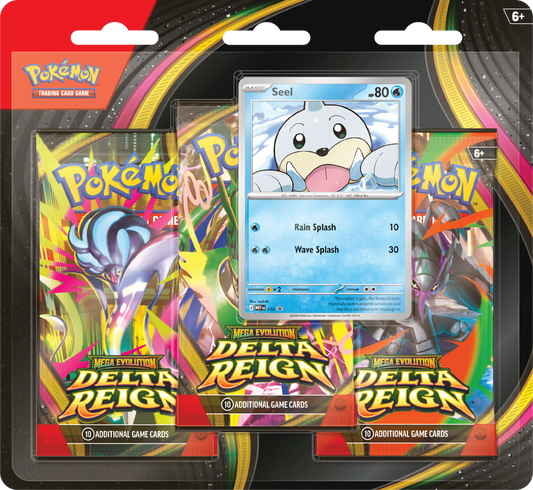 Mega Evolution - Delta Reign 3-Pack Blister