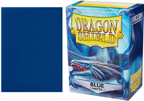 Dragon Shield - Blue - Matte