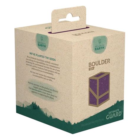Boulder Deck Box - Purple - 100+