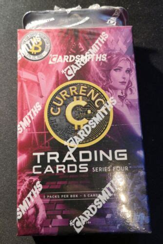 Cardsmiths Currency Trading Cards Series 4 Collector Box