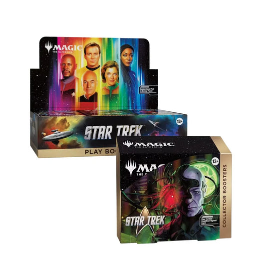 Magic: The Gathering® | Star Trek™ Collector Booster Box / Play Booster Box Bundle