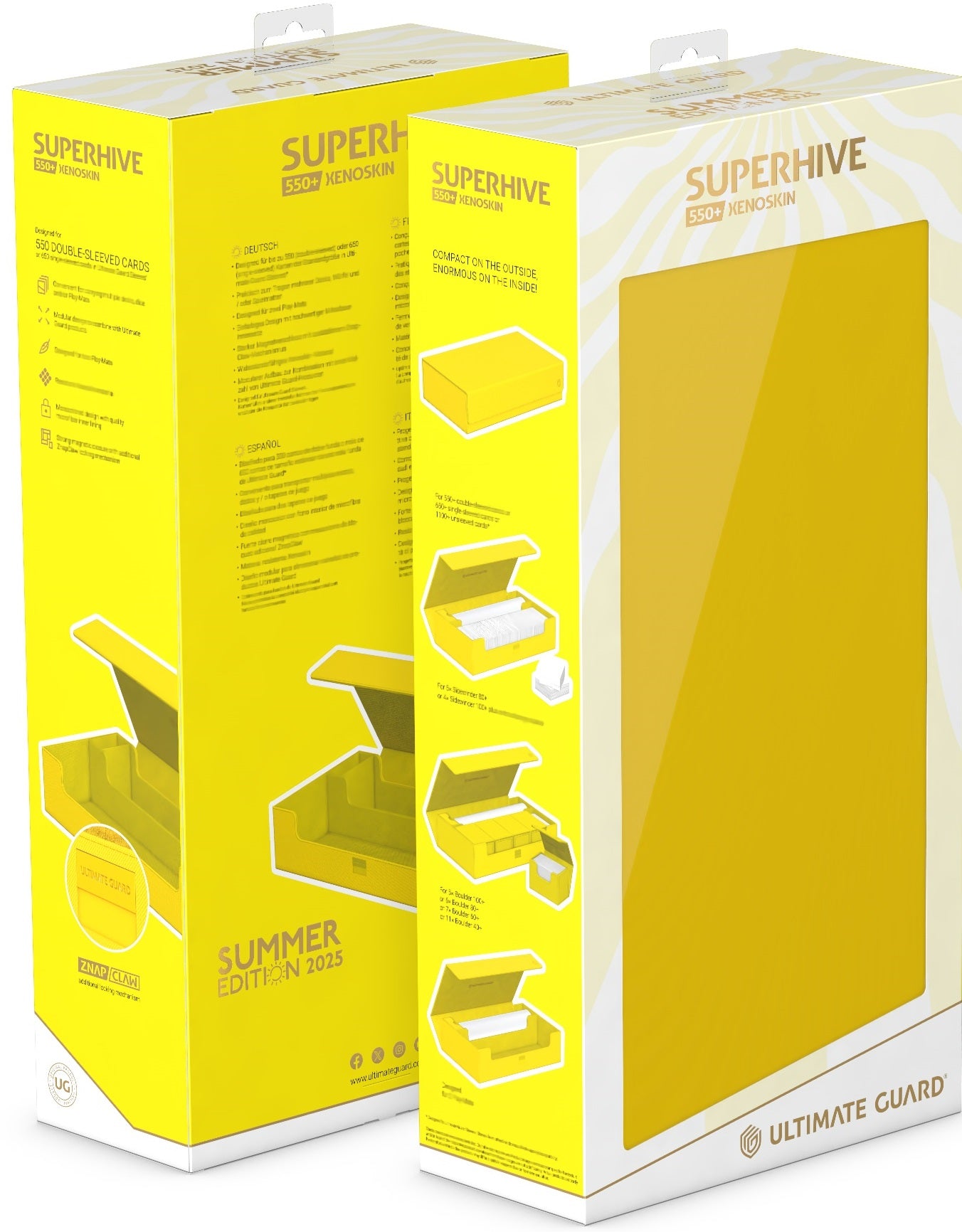 Ultimate Guard - Superhive 550+ Xenoskin - Dandelion - Summer Edition 2025