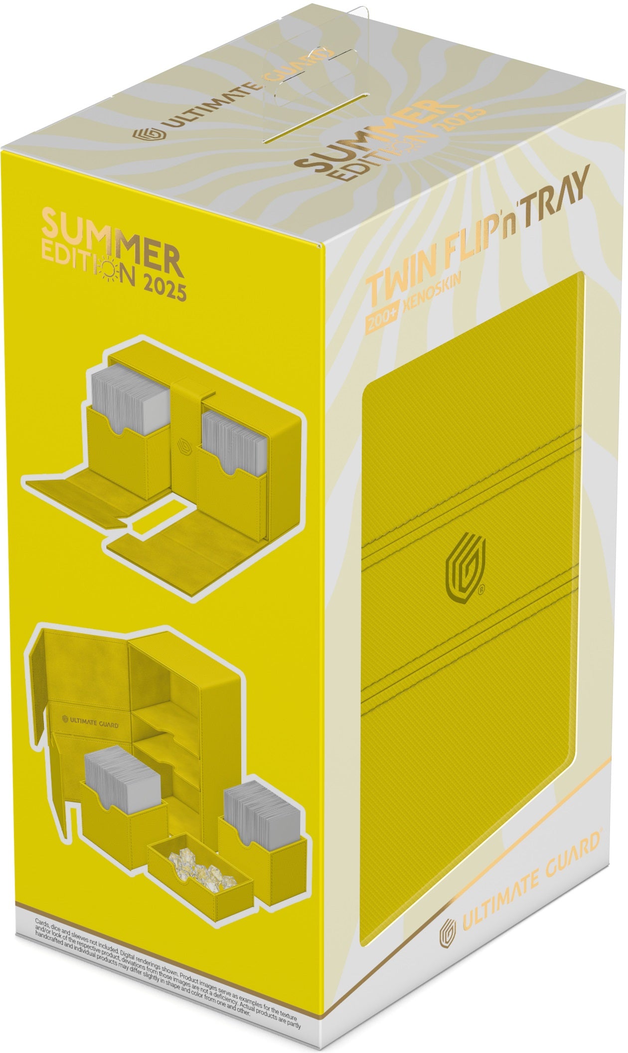 Ultimate Guard - Twin Flip'n'Tray 200+ Xenoskin - Dandelion - Summer Edition 2025