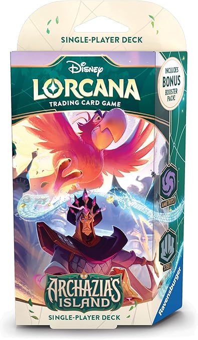 Disney Lorcana Archazia's Island Starter Deck - Amethyst Steel
