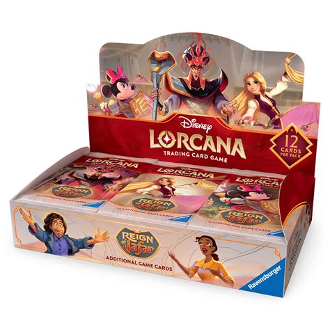 Disney Lorcana Reign Of Jafar Booster Box