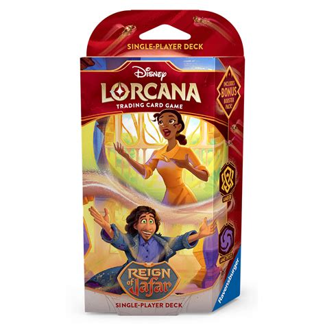 Disney Lorcana Reign Of Jafar Starter Deck - Amber Amethyst