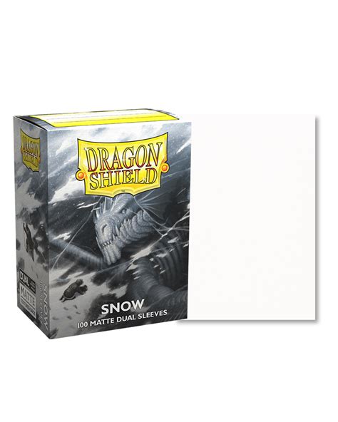 Dragon Shield - Snow - Matte