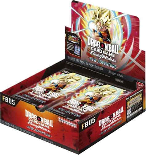 Dragonball Super Fusion World - New Adventure Booster Box