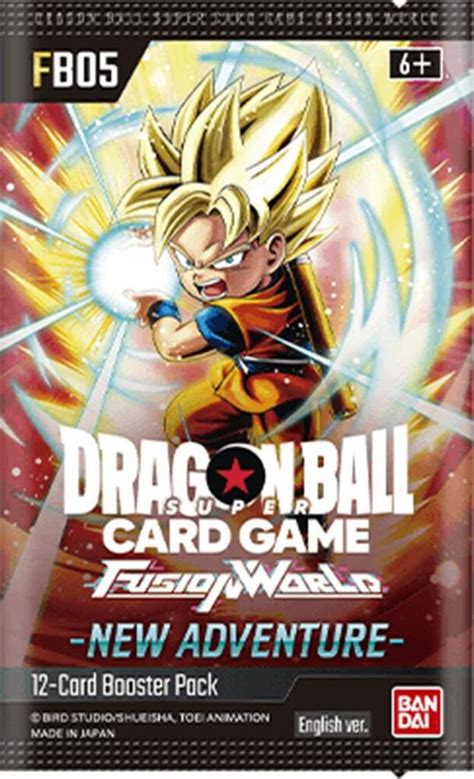 Dragonball Super Fusion World - New Adventure Booster Pack
