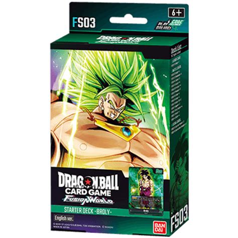 Dragonball Super Fusion World - Starter Deck - Broly