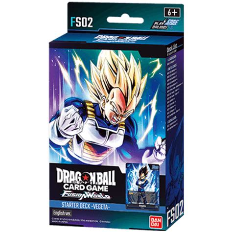 Dragonball Super Fusion World - Starter Deck - Vegeta
