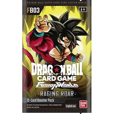 Dragonball Super Fusion World - Raging Roar Booster Pack
