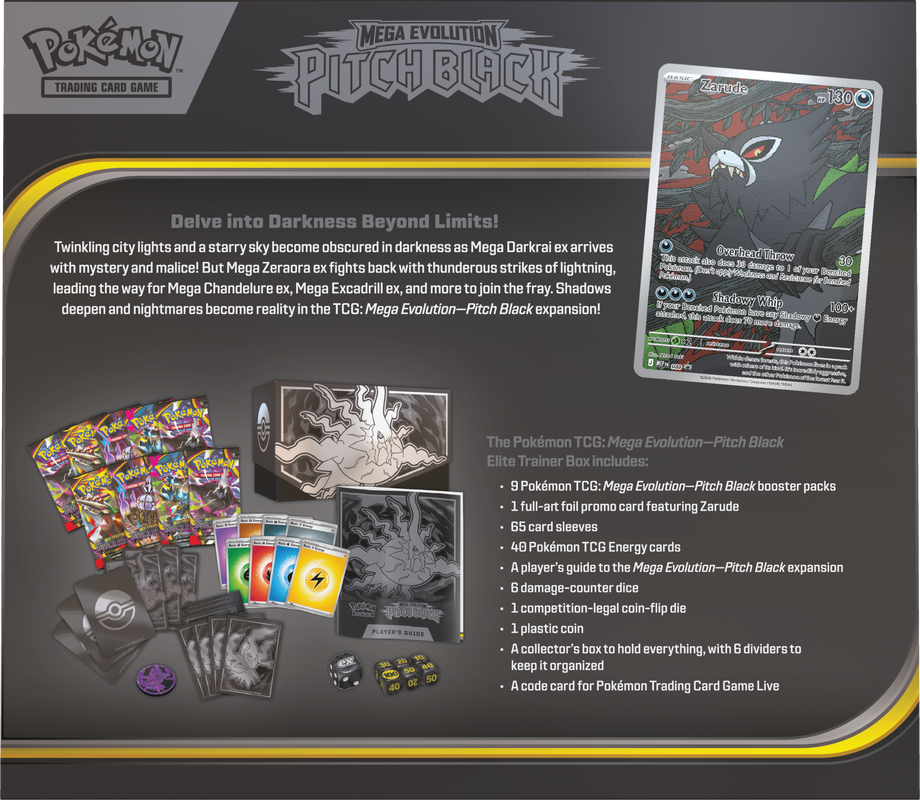 Mega Evolution - Pitch Black Elite Trainer Box