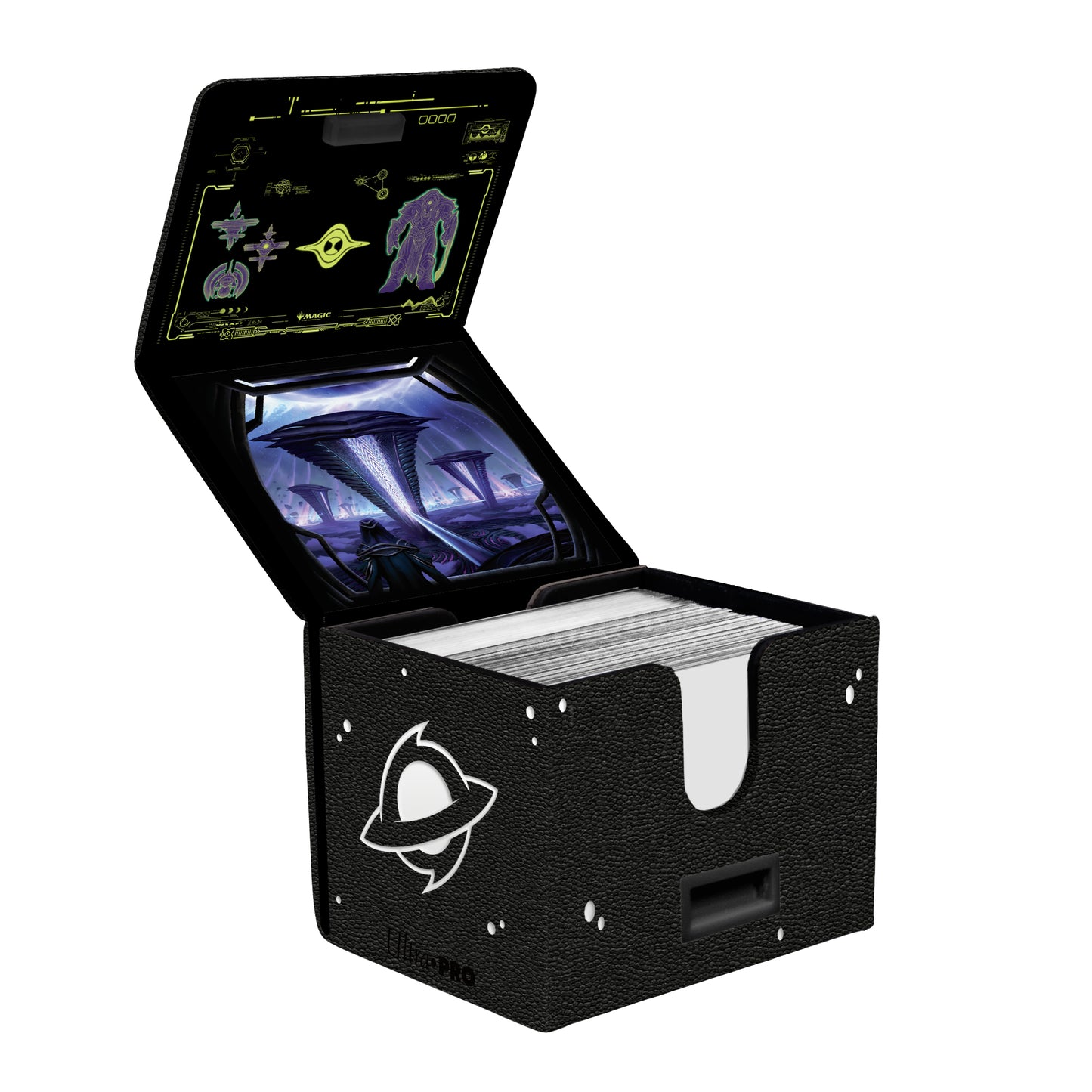 Edge Of Eternities Alcove Edge Premium Deck Box - Black