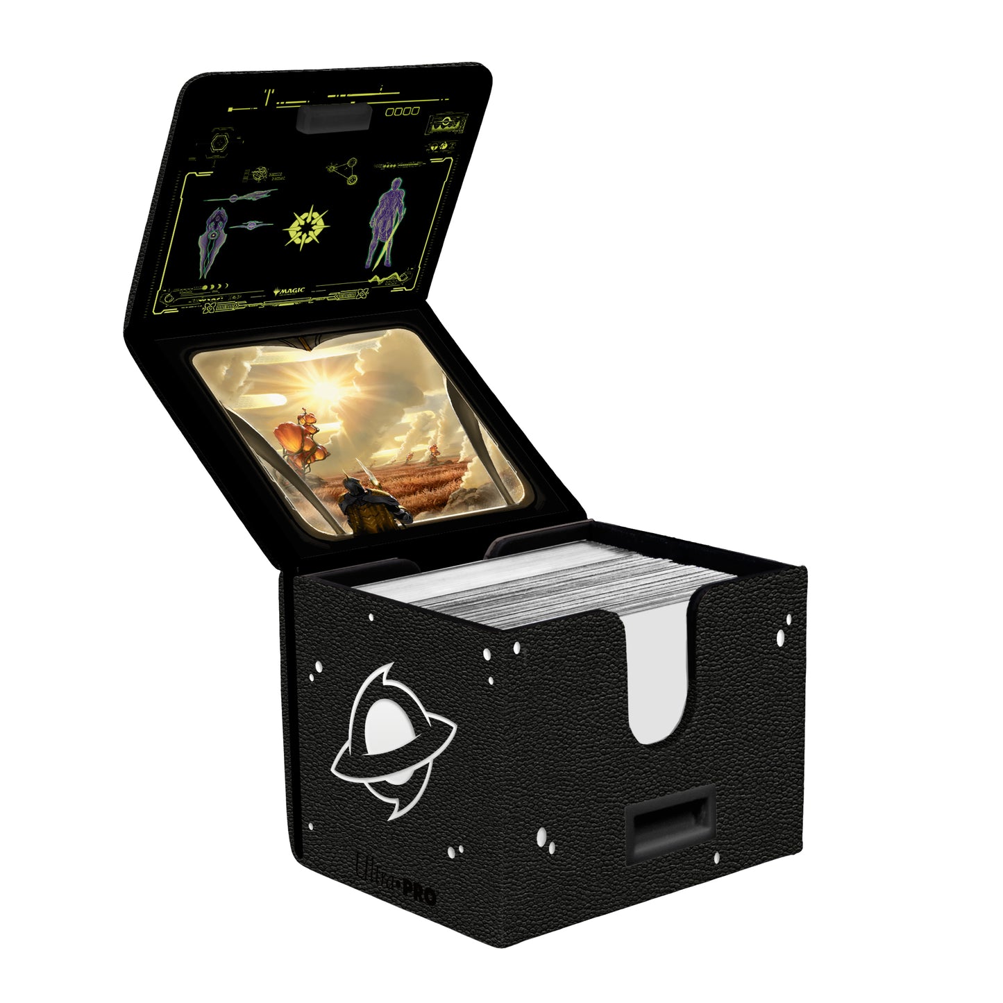 Edge Of Eternities Alcove Edge Premium Deck Box - White