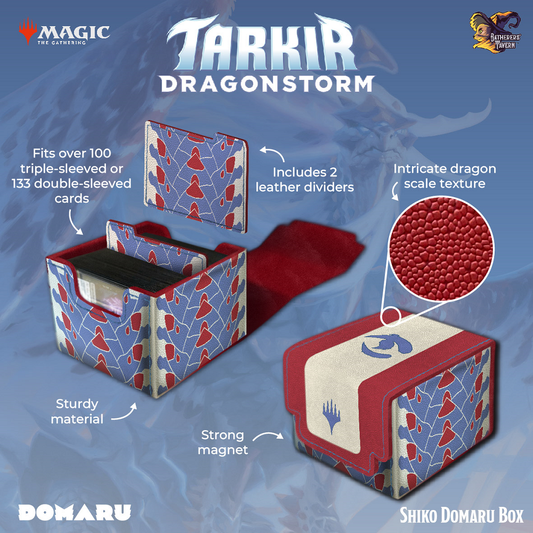 GATHERERS TAVERN MTG TARKIR DRAGONSTORM DOMARU BOX - SHIKO