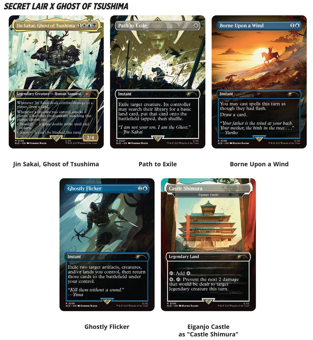 Secret Lair - Ghosts Of Tsushima - Shadow Samurai - None Foil