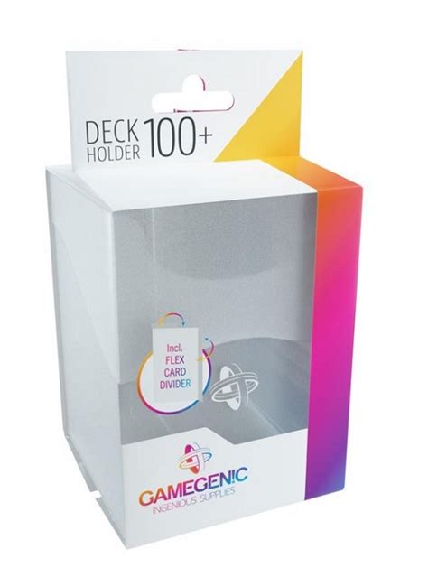Gamegenic Deck Holder - 100+ - Clear