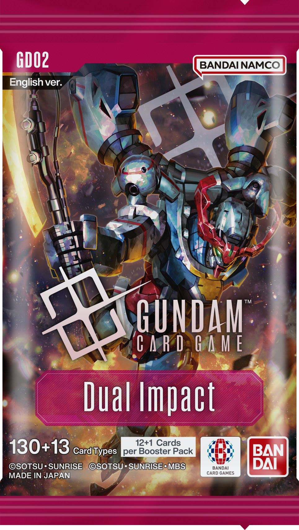 Gundam Card Game - Dual Impact - GD02 Booster Pack