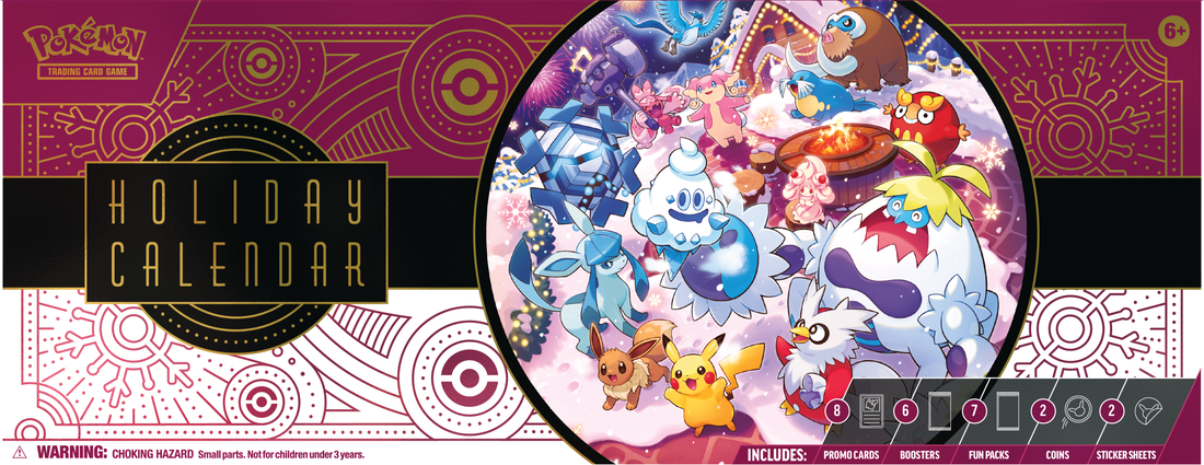 Pokemon Holiday Calendar - 2025