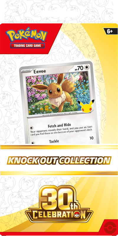 Pokemon 30th Celebration Knock Out Blister