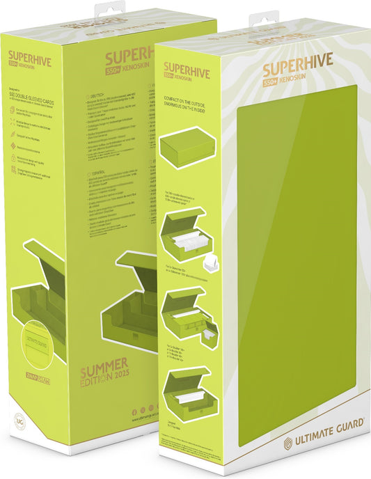 Ultimate Guard - Superhive 550+ Xenoskin - Lime - Summer Edition 2025
