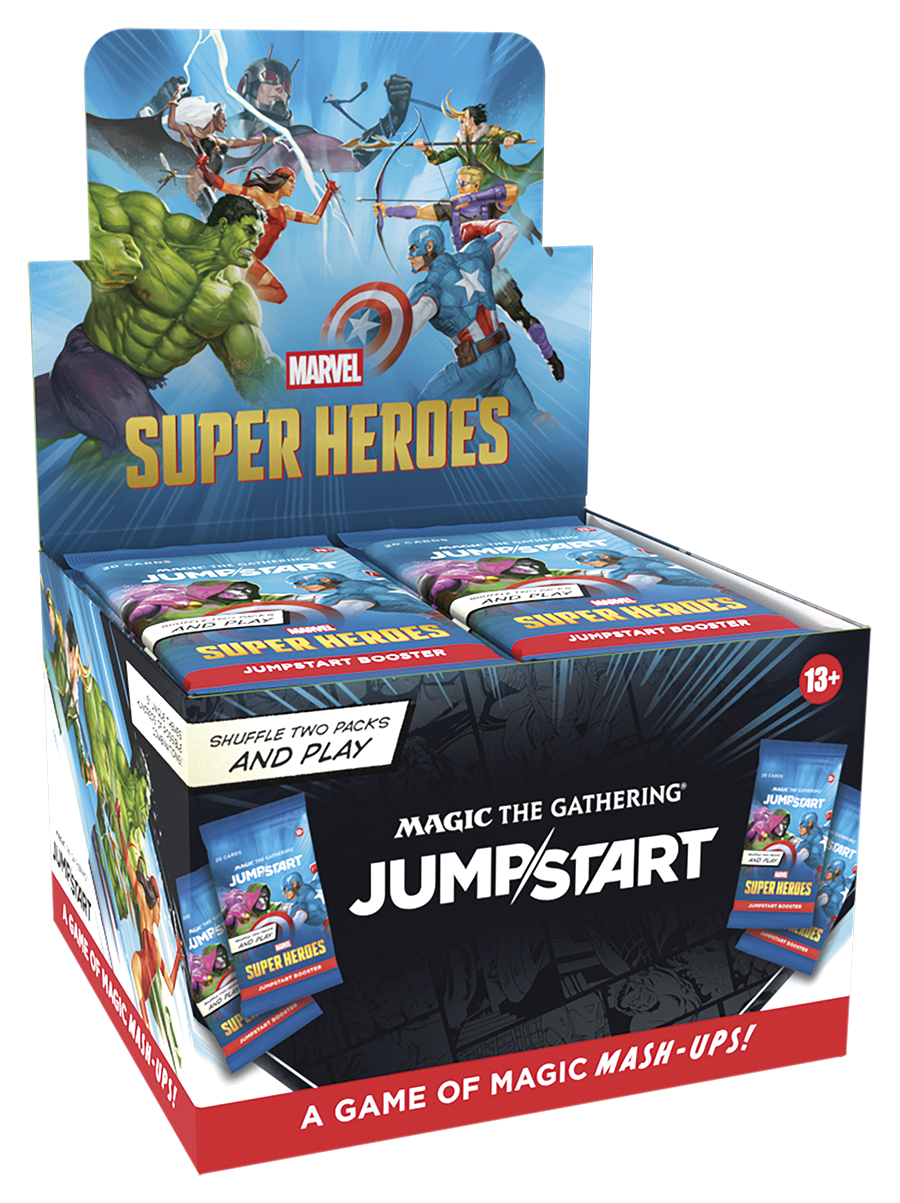 Magic: The Gathering® | Marvel Super Heroes Jumpstart Booster Box