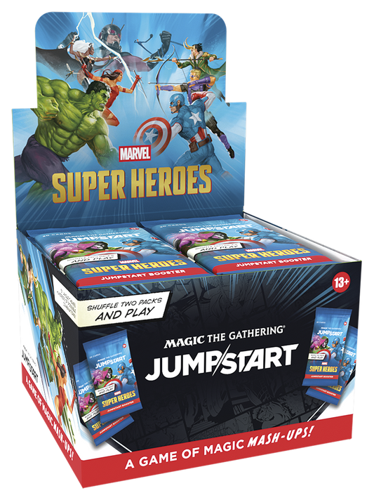 Magic: The Gathering® | Marvel Super Heroes Jumpstart Booster Box