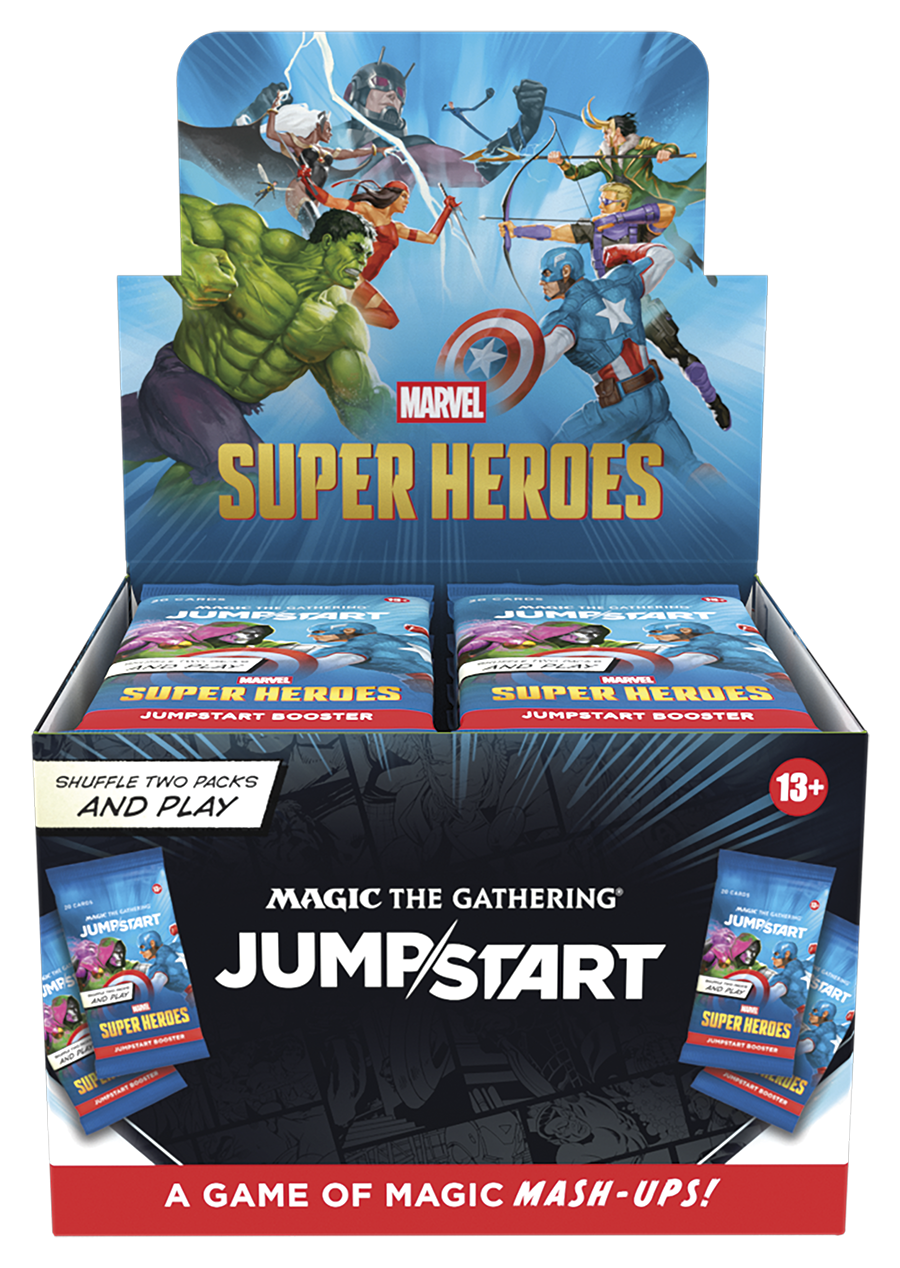 Magic: The Gathering® | Marvel Super Heroes Jumpstart Booster Box