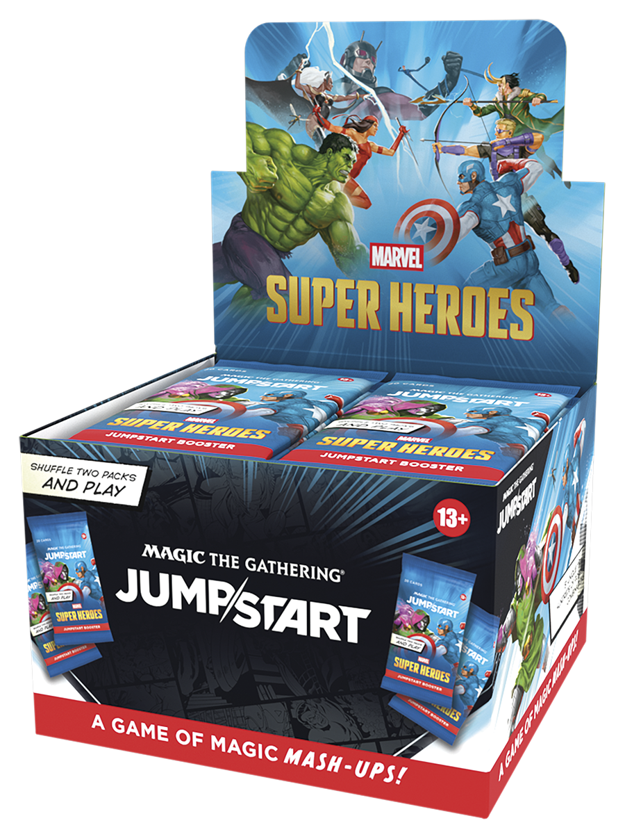 Magic: The Gathering® | Marvel Super Heroes Jumpstart Booster Box