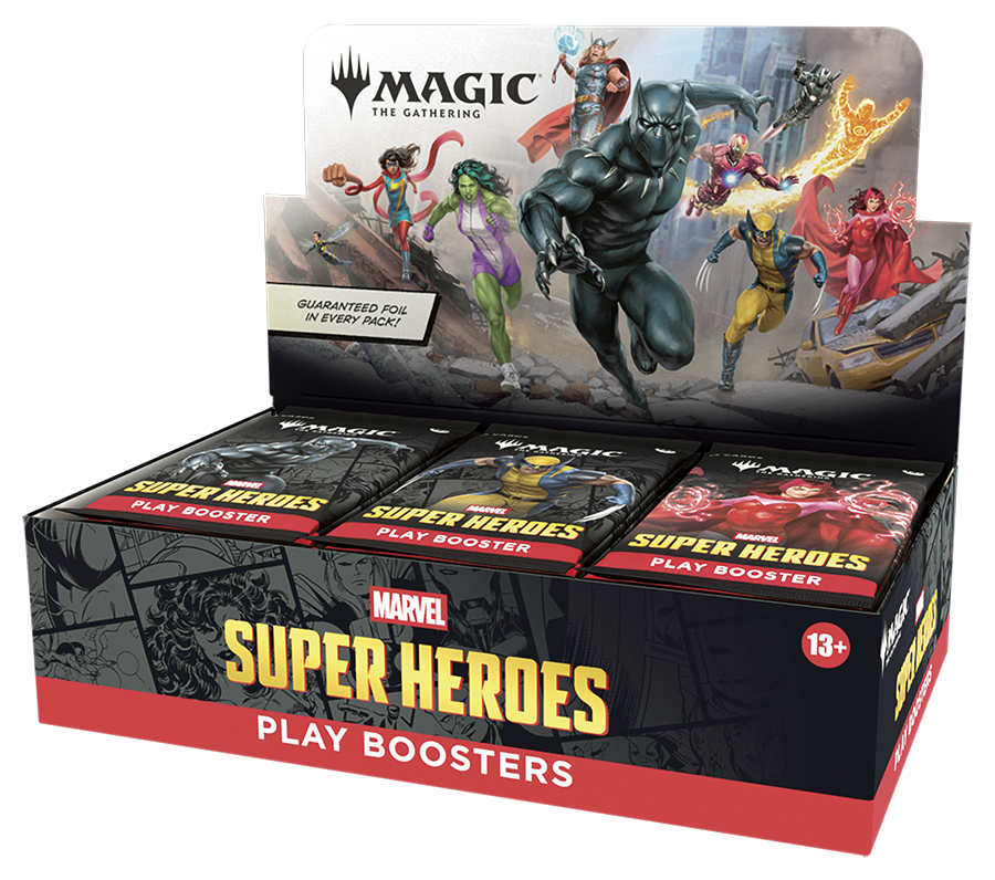 Magic: The Gathering® | Marvel Super Heroes Play Booster Box