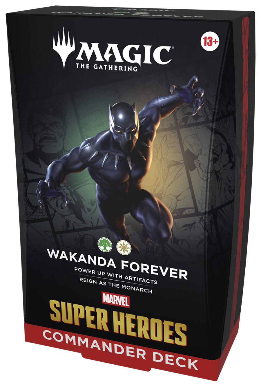Marvel Super Heroes Commander Deck - Wakanda Forever