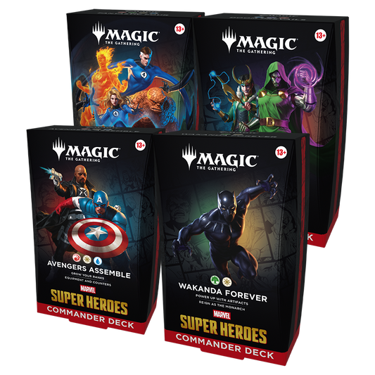 Magic: The Gathering® | Marvel Super Heroes Commander Deck Case
