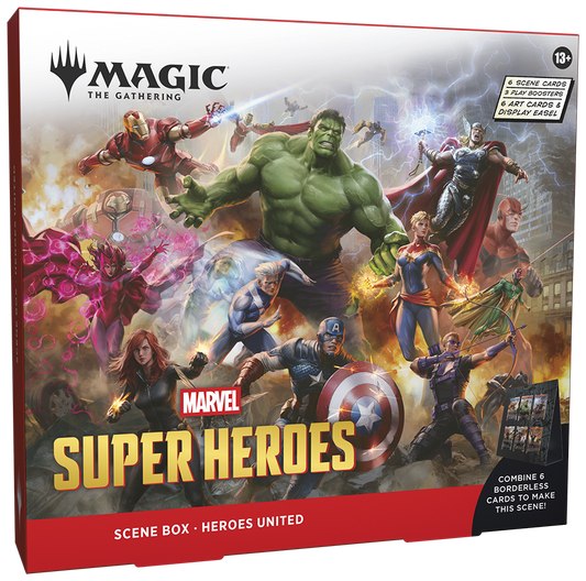 Magic: The Gathering® | Marvel Super Heroes Scene Box - Heroes United
