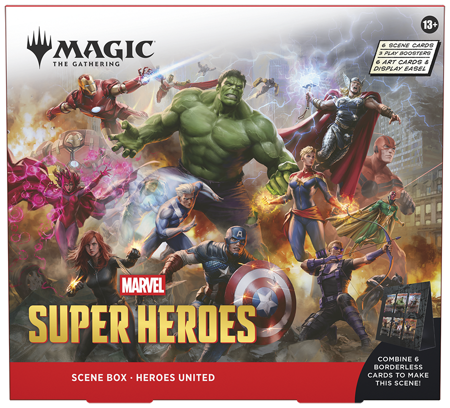 Magic: The Gathering® | Marvel Super Heroes Scene Box - Heroes United