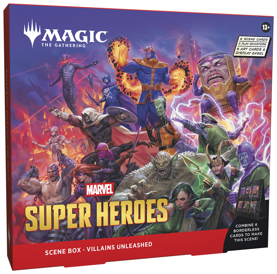 Magic: The Gathering® | Marvel Super Heroes Scene Box - Villains Unleashed