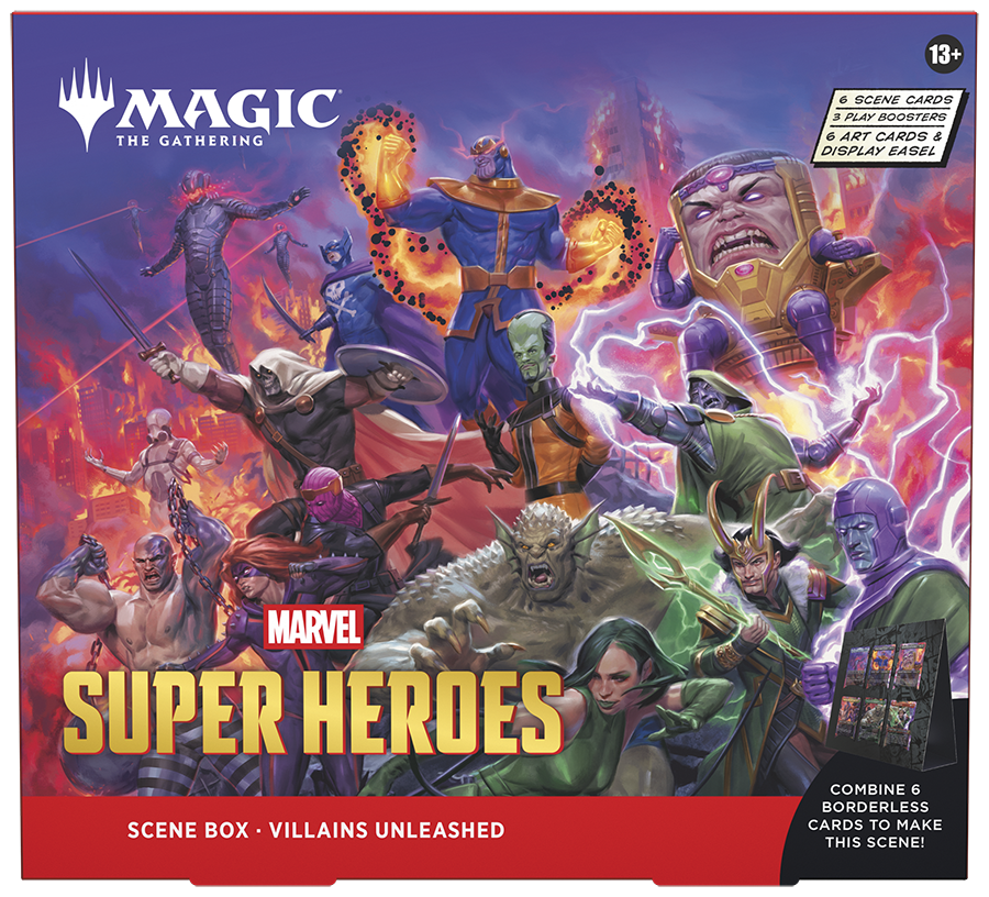 Magic: The Gathering® | Marvel Super Heroes Scene Box - Villains Unleashed